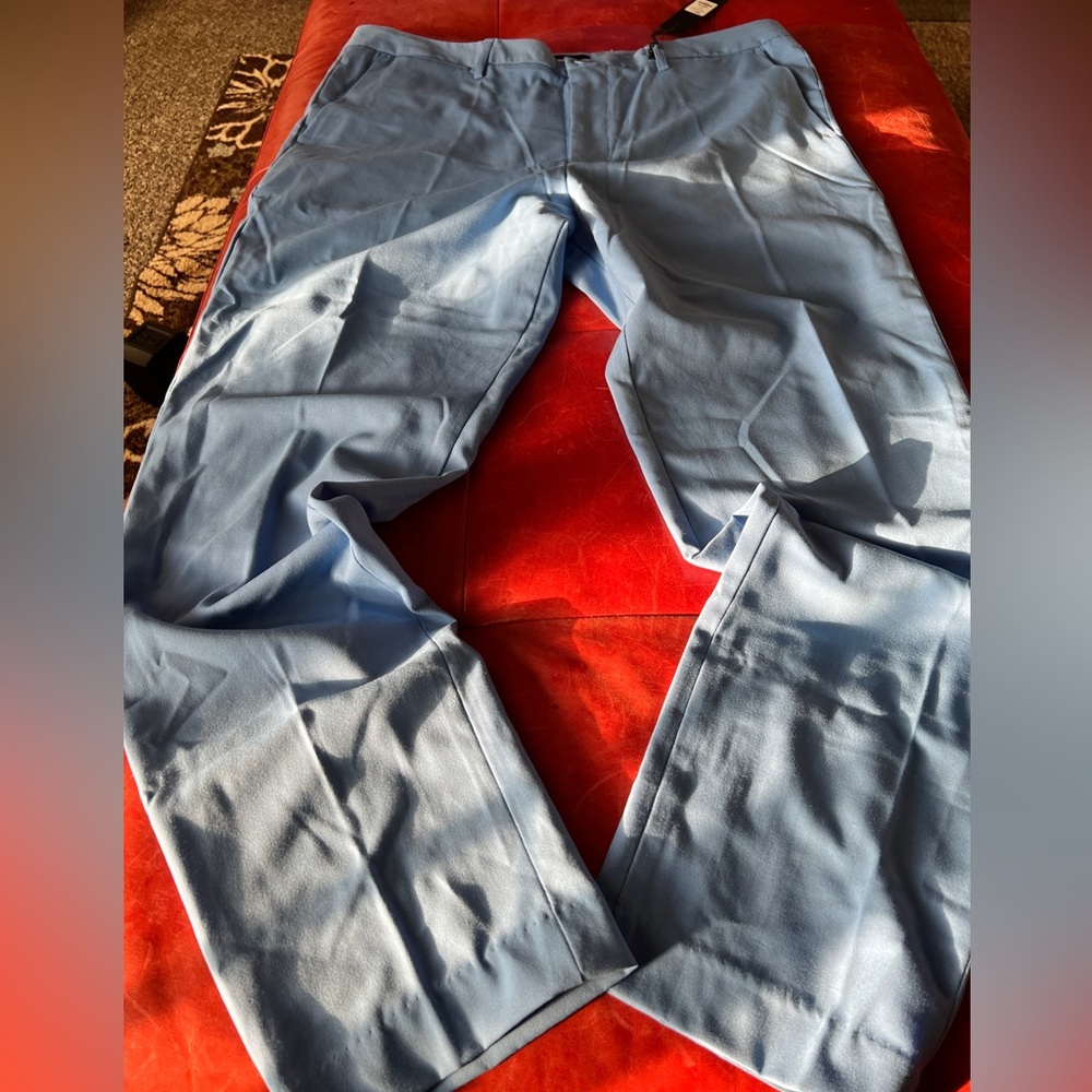 Fashion Nova Light Blue The Modern Stretch Slim Trouser size 38